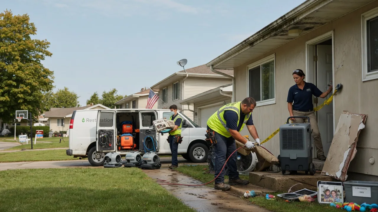 Water Damage Restoration in Wortham, TX near me